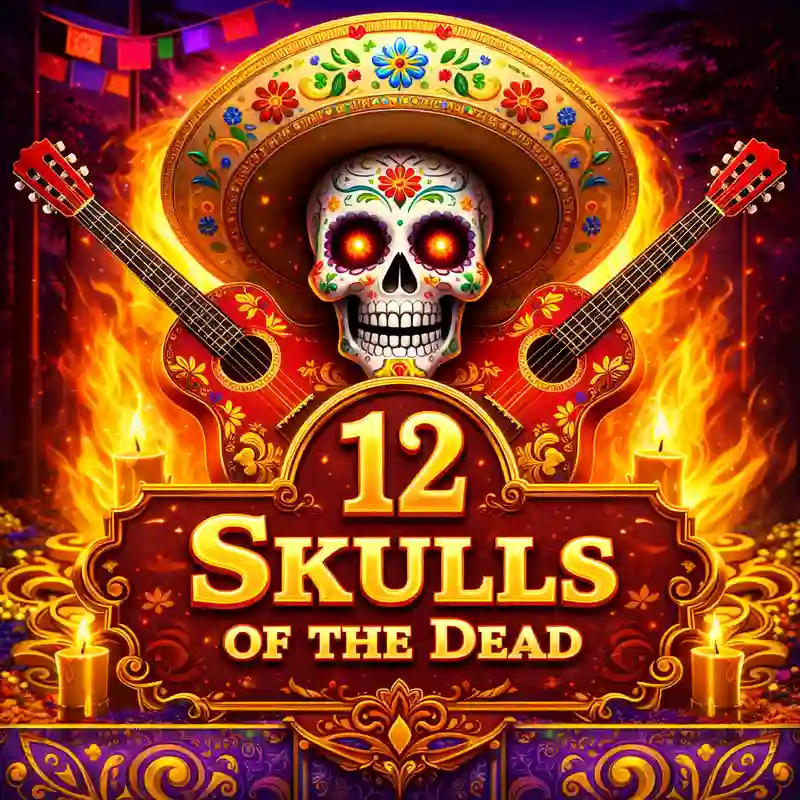 12 Skulls of the Dead slot game interface